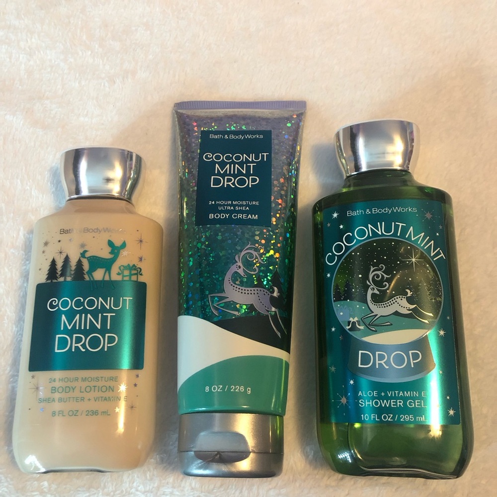 NWT Coconut Mint Drop Bundle!
